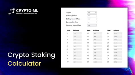 crypto staking calculator|Crypto Staking Calculator: Evaluate Your Potential Yields with .